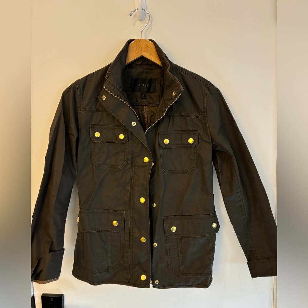 J. Crew Waxed Field Jacket